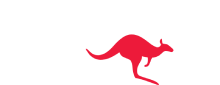 australian aid logo white